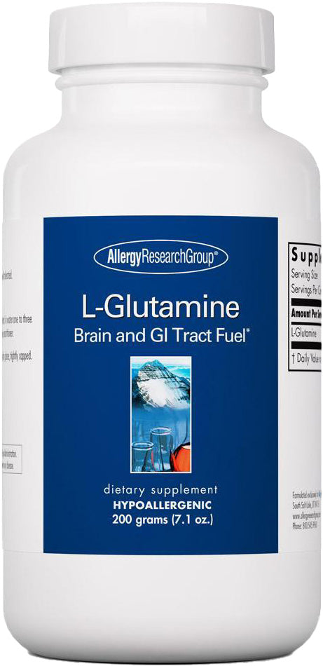L-Glutamine, 200g (7.1 oz) Powder , Brand_Allergy Research Group