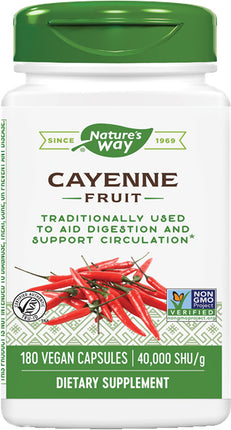 Cayenne, 40000 SHU, 180 Vegan Capsules ,