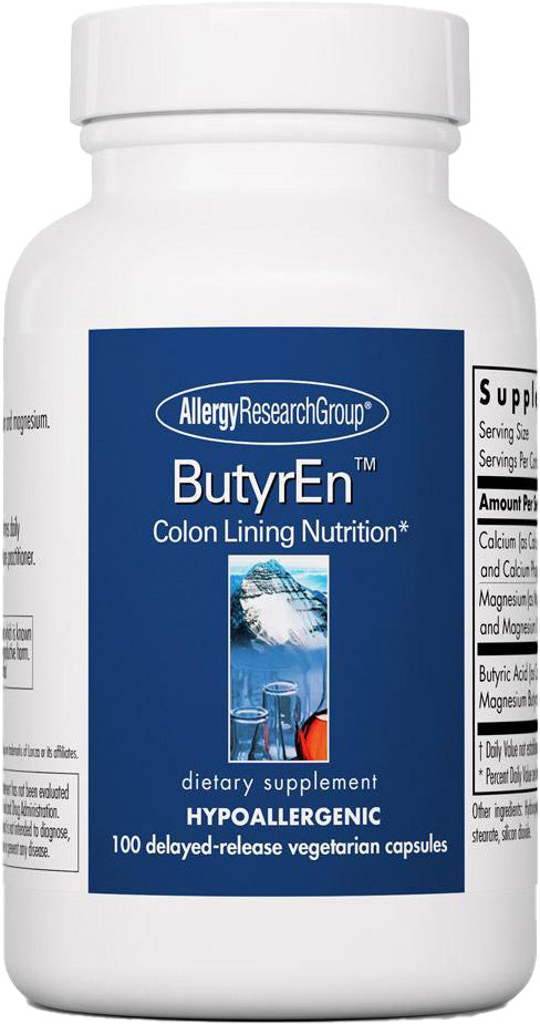 ButyrEn™, 100 Delayed-Release Vegetarian Capsules , Brand_Allergy Research Group