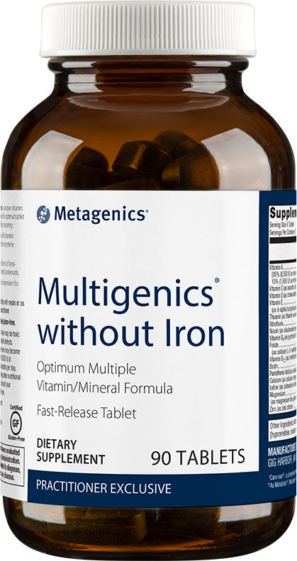 Multigenics&reg; without Iron, 180 , Brand_Metagenics Form_Tablets Size_180 Tabs