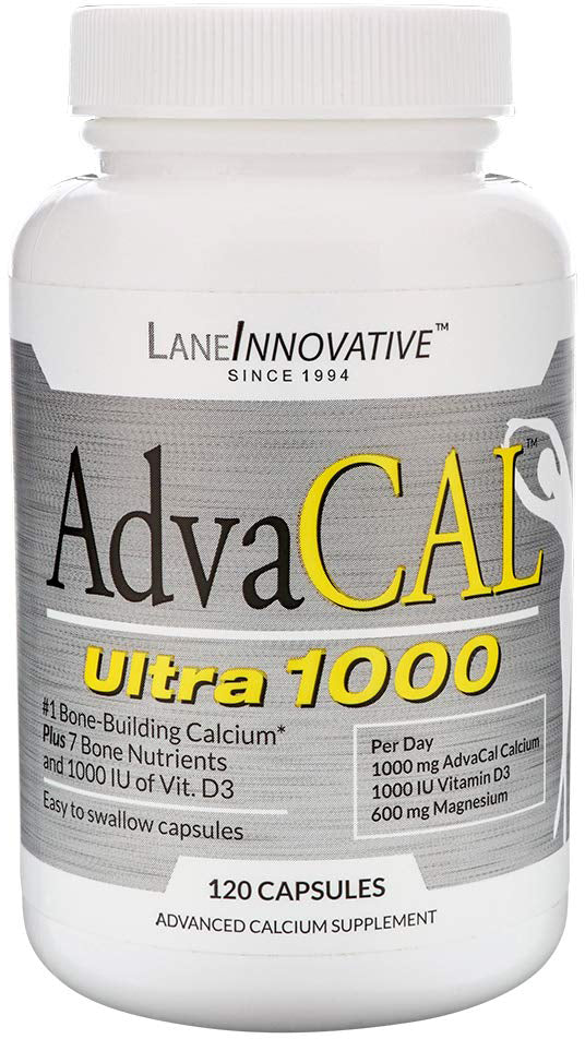 AdvaCAL Ultra 1000 with Calcium Vitamin D3 and Magnesium, 120 Capsules