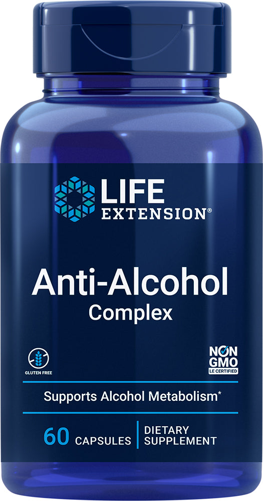 Anti-Alcohol Complex, 60 Capsules ,