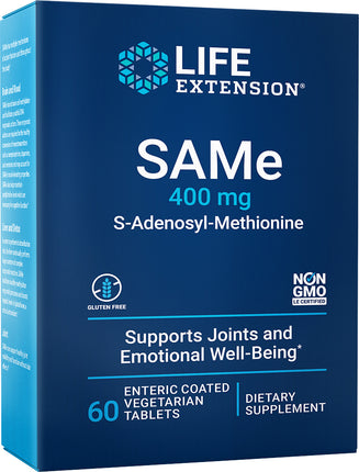 SAMe, 60 Enteric-Coated Vegetarian Tablets ,