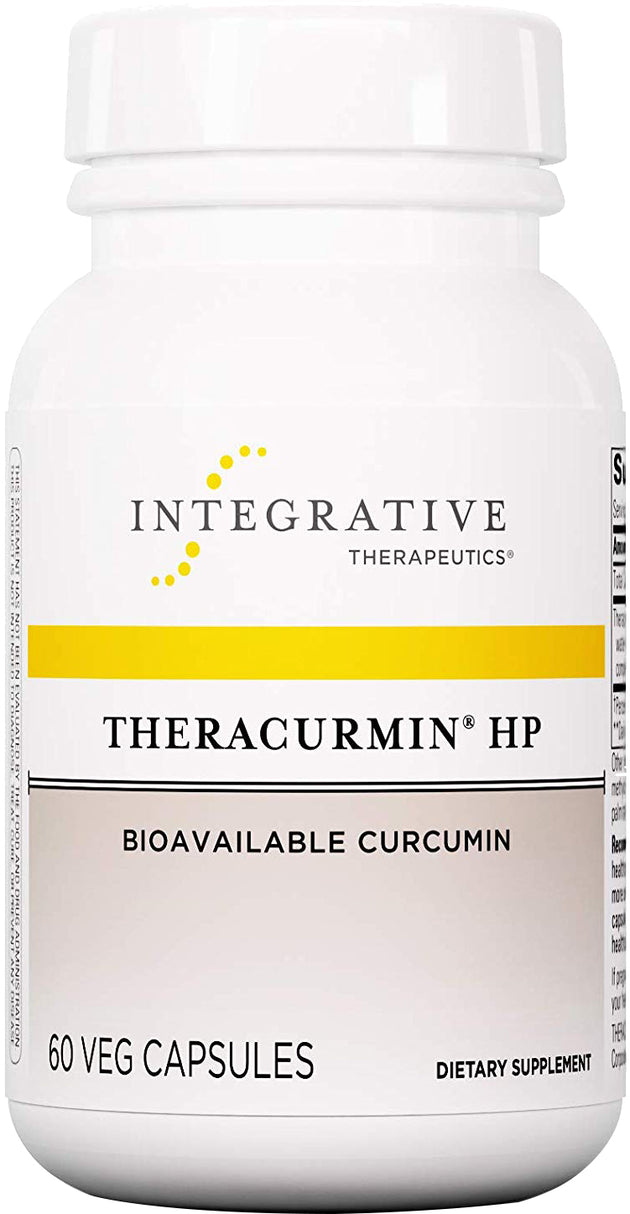 Theracurmin® HP Bioavailable Curcumin, 60 Vegetarian Capsules , Brand_Integrative Therapeutics Form_Vegetarian Capsules Size_60 Caps