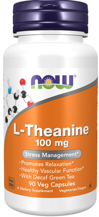 L-Theanine 100 mg, 90 Veg Capsules ,