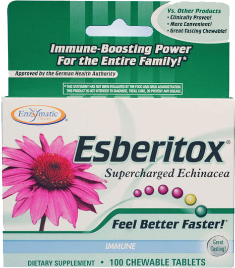 Esberitox®, 200 Chewables Tablets , Brand_Enzymatic Therapy Form_Chewable Tablets Size_200 Chewables