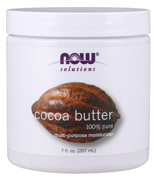 Cocoa Butter, Pure, 7 oz. , Brand_NOW Foods Form_Cream Size_7 Oz