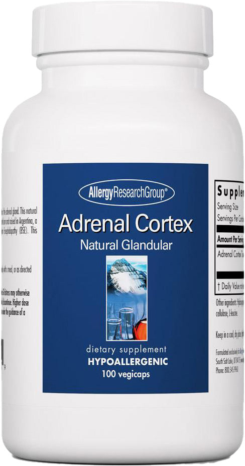 Adrenal Cortex, 100 Vegicaps , Brand_Allergy Research Group