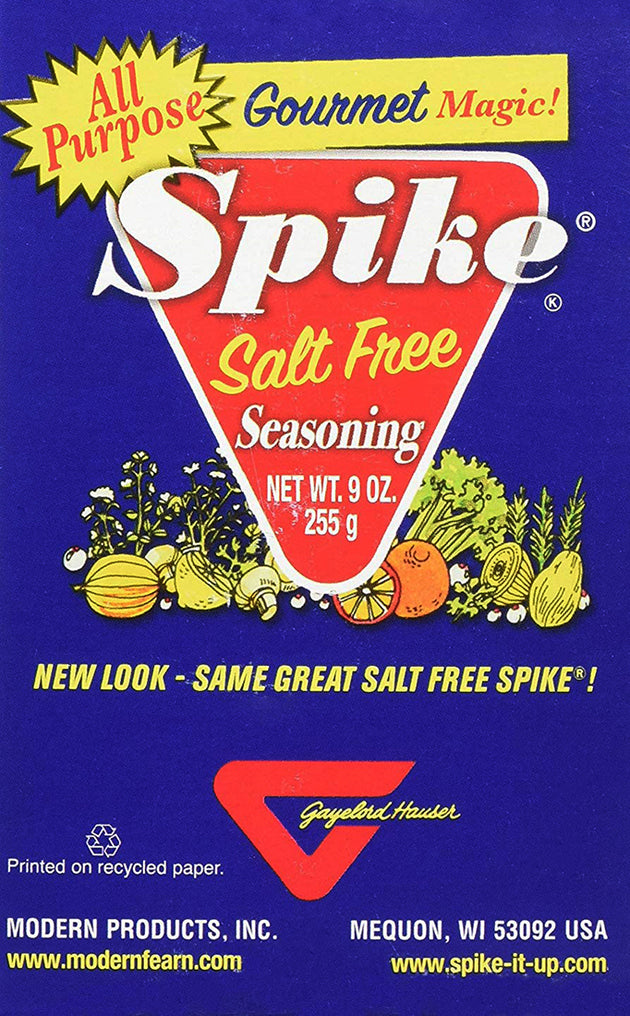 Spike® All Natural Salt Free Seasoning, 9 Oz (255 g) Salt , Brand_Modern Products Form_Salt Size_5 Oz
