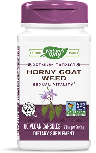 Horny Goat Weed, 60 Capsules , Brand_Nature's Way Form_Capsules Size_60 Caps