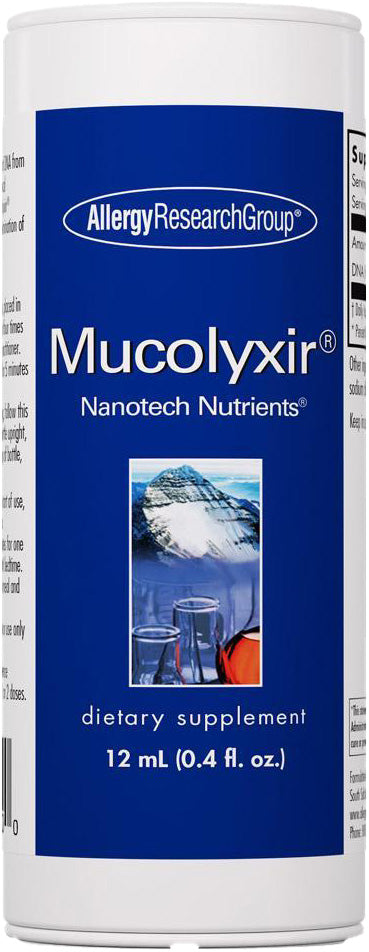 Mucolyxir® 12 mL (0.4 Fl Oz) Liquid , Brand_Allergy Research Group