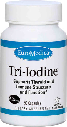 Tri Iodine™, 6.25 mg, 90 Vegetarian Capsules ,