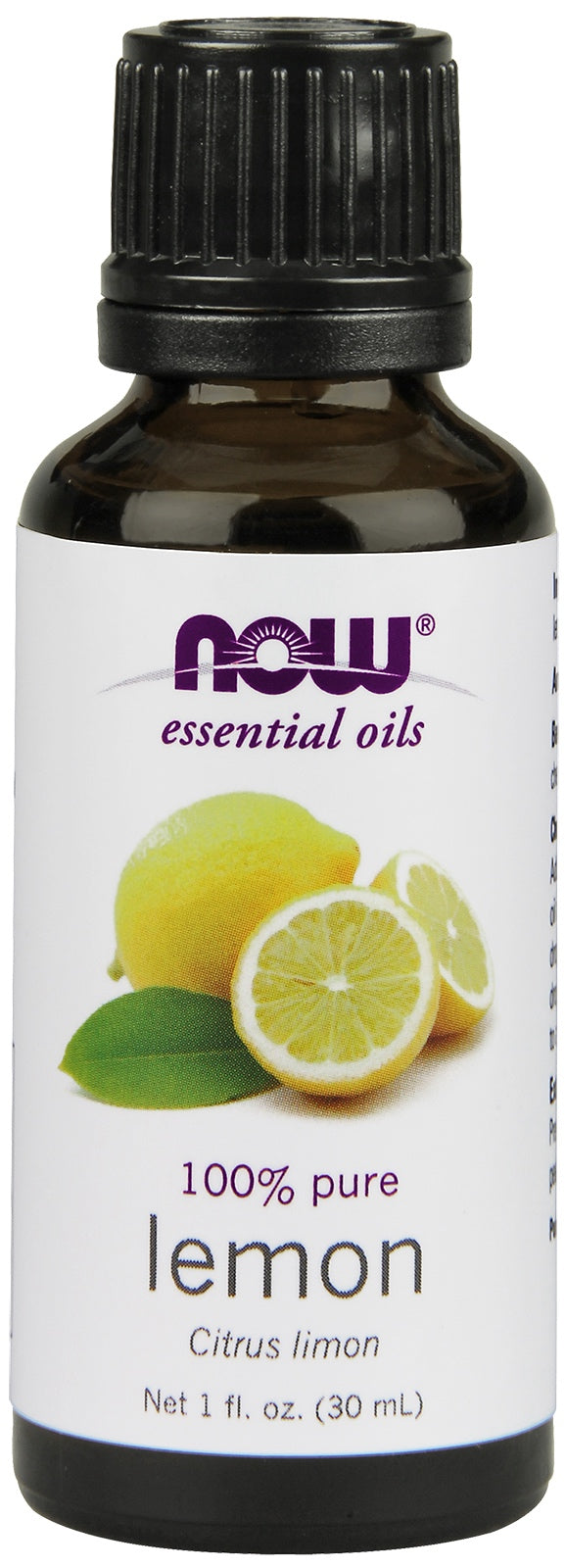 Lemon Oil, 1 fl oz. , Brand_NOW Foods Form_Essential Oil Size_1 Fl Oz
