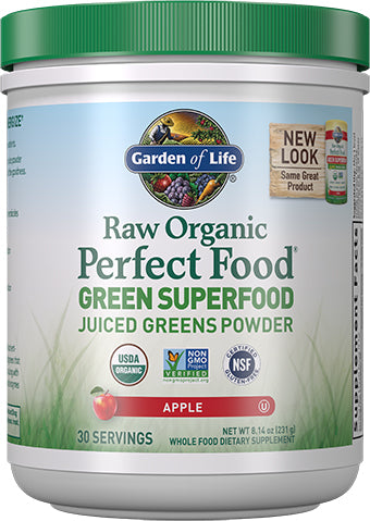 Raw Organic Perfect Food Green Superfood, 7.9 oz Powder , Brand_Garden of Life Form_Powder Size_7.9 Oz