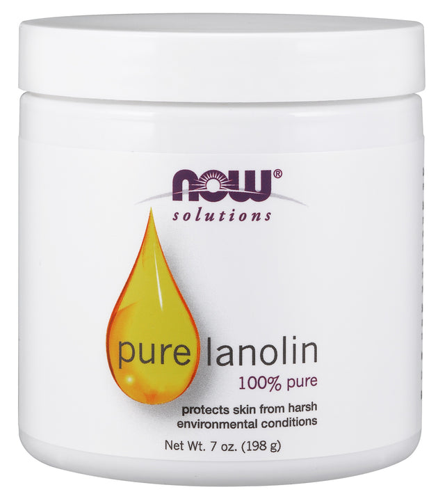 Lanolin, Pure, 7 oz. , Brand_NOW Foods Form_Liposomal Oil Size_7 Oz